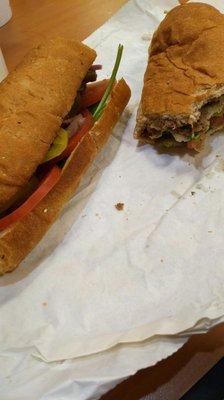 Steak and Cheese sub