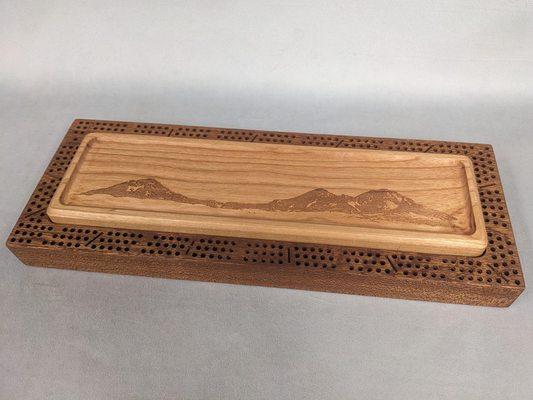 Cribbage board