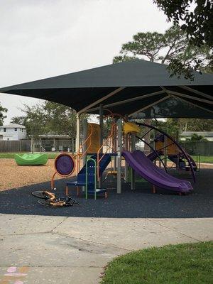 Covered play area