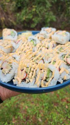 California Spicy Sushi Rolls