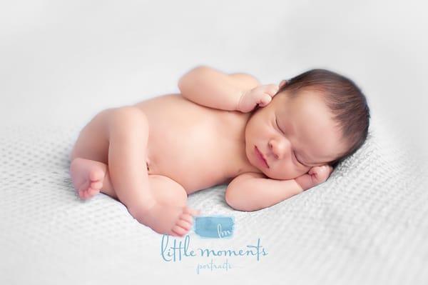 Baby Boy Newborn Portrait