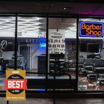 Voted 2022's Best Barbershop in San Diego Reader Magazine