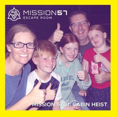 Another team who had a great time during their Cabin Heist mission!