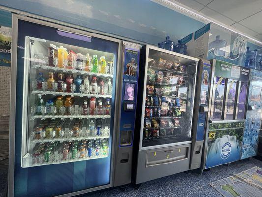 vending machines , water machines/ water dispensers