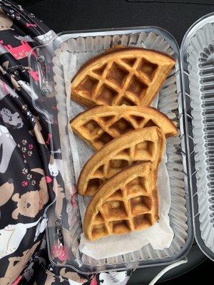 Protein waffles