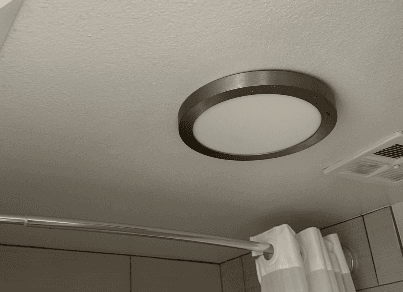 Bathroom light not working