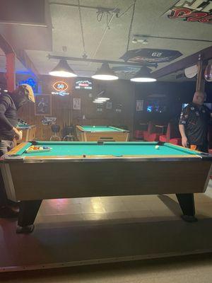 Pool tables