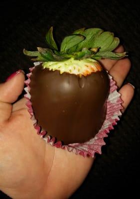 Belgian chocolate covered strawberries