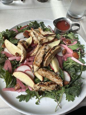 Kale Apple Salad with Chicken