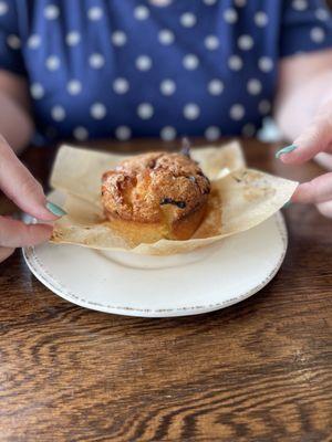 Cranberry orange muffin