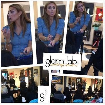 Demos of Signature Glam Lab Makeup Studios™ revolutionary Techniques taught by our Founder & Creative Director, Gol Shahabi.