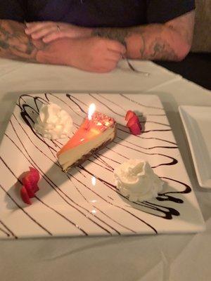 Anniversary cheese cake