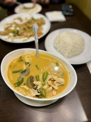 Red Curry with chicken