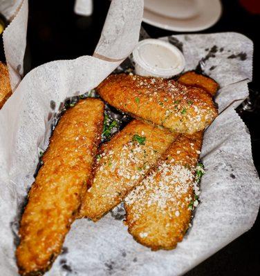 Fried zucchini extra crispy