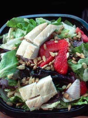 Strawberry Fields Chicken Salad..skimpy on the strawberries