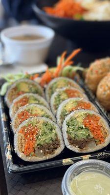 veggie kimbap