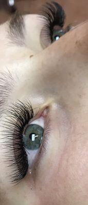 After eyelash extensions