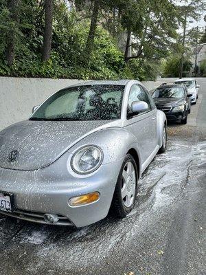 Washing my baby