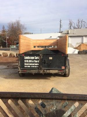 Our hauler for your needs. 25 dollar deliveries in Chico.