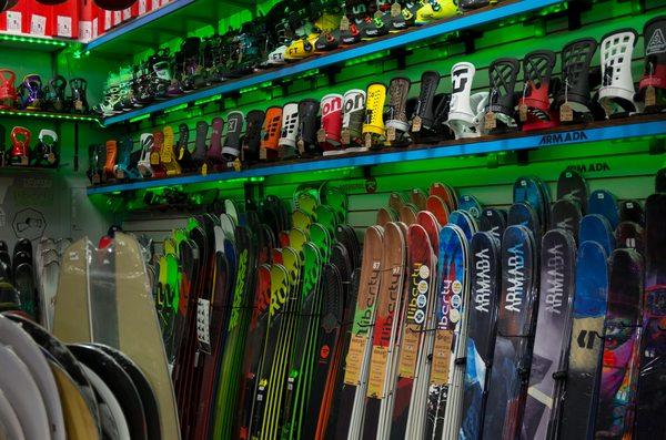 Phil's has the best selection of quality ski and snowboard gear in Orange County. Come check it out for yourself!