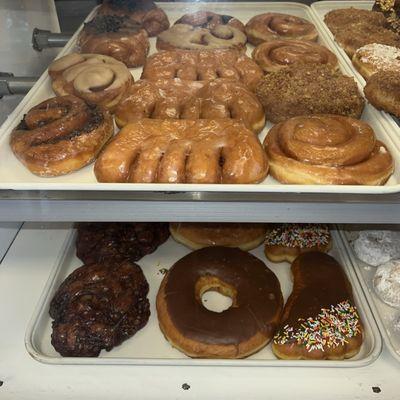 Apple Fritters, Bear Claws etc