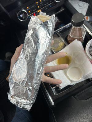 Giant burrito!