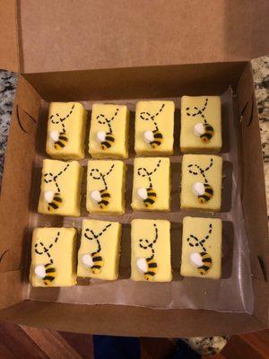 Bumble bee petit fours