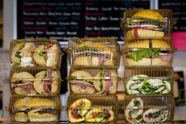 Grab 'n go sandwiches are made fresh every morning!