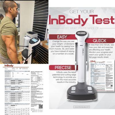 Hold yourself accountable with the Inbody 570 today at Lazaro Nutrition.