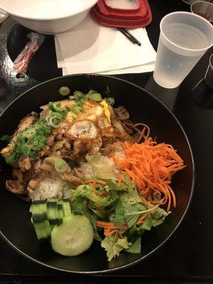 Chicken rice bowl