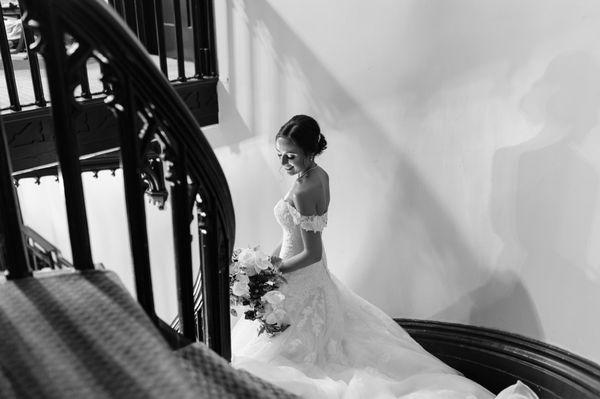 Main staircase, photography by Media Lewandowski, July 2021