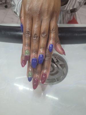 Gelx nails by mimi