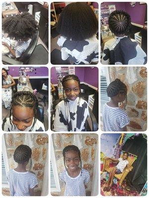 Kids Halo Braids