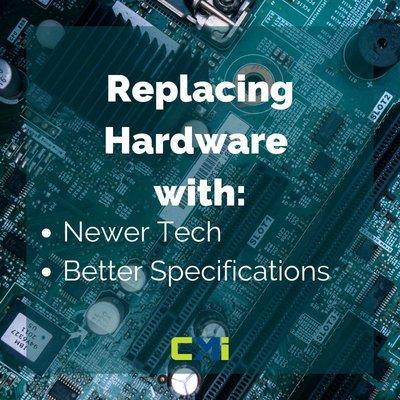 Hardware upgrade or replacement service