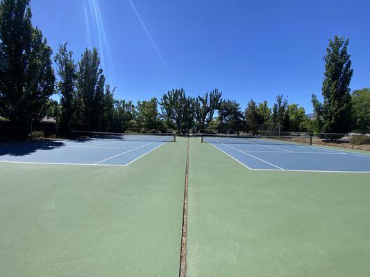 Tennis court.