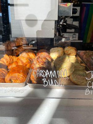 Cardamom Bun - 
Soft and flavorful! Perfect with coffee or chai. Try this customer favorite and see why it's a must-have treat.