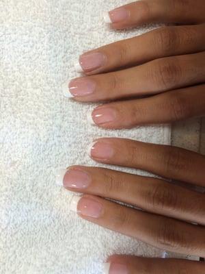 Kathy did a great job with the French manicure! I would highly recommend this place.