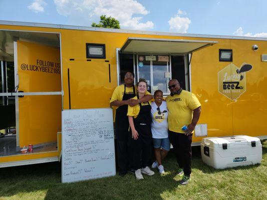 Meet the Lucky Beez Food Truck team.