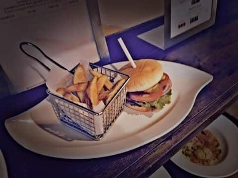 Burgers and fries @Tsg