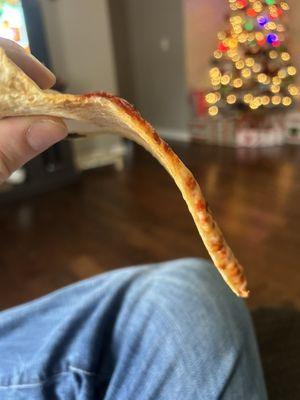 Handtossed pizza