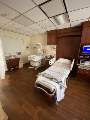 Hollywood Presbyterian hospital, the delivery room