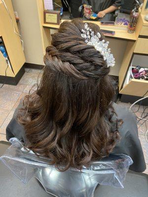 Wedding hair