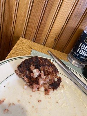 Corned beef hash patty