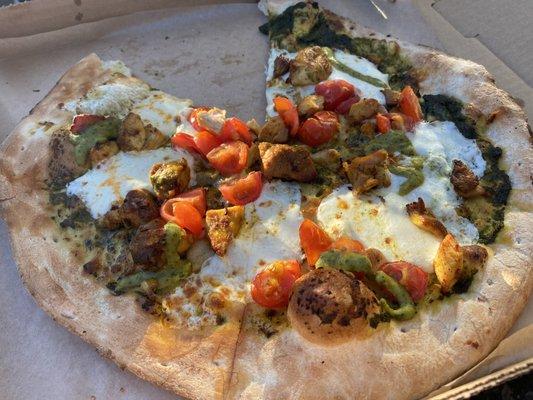 Shawarma pizza