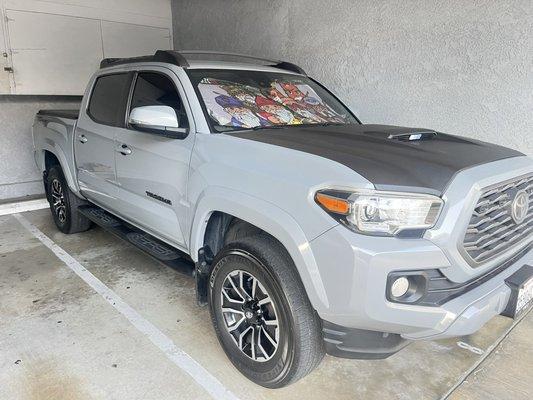 Toyota Tacoma with Base Detail and Ceramic Coat