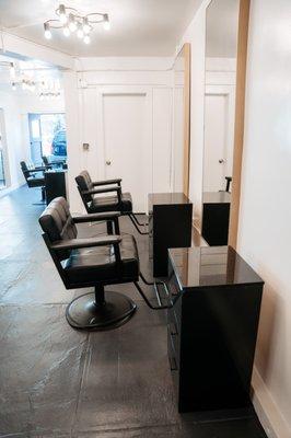 Our cute cozy Castro location! We can't wait to meet you. Book Online to meet our Hair Artists