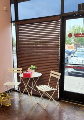 small cafe tables