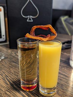 Breakfast shot