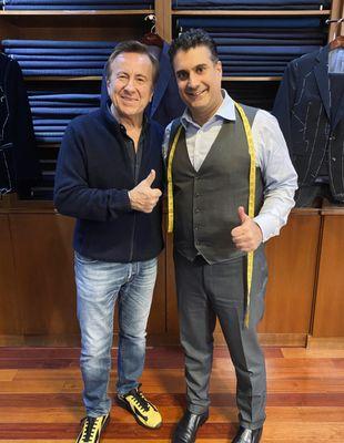 Always great to catch up with chef Daniel Boulud!