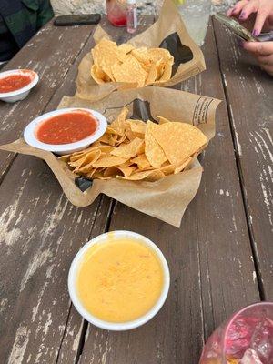 Yummy Queso, Salsa & Chips